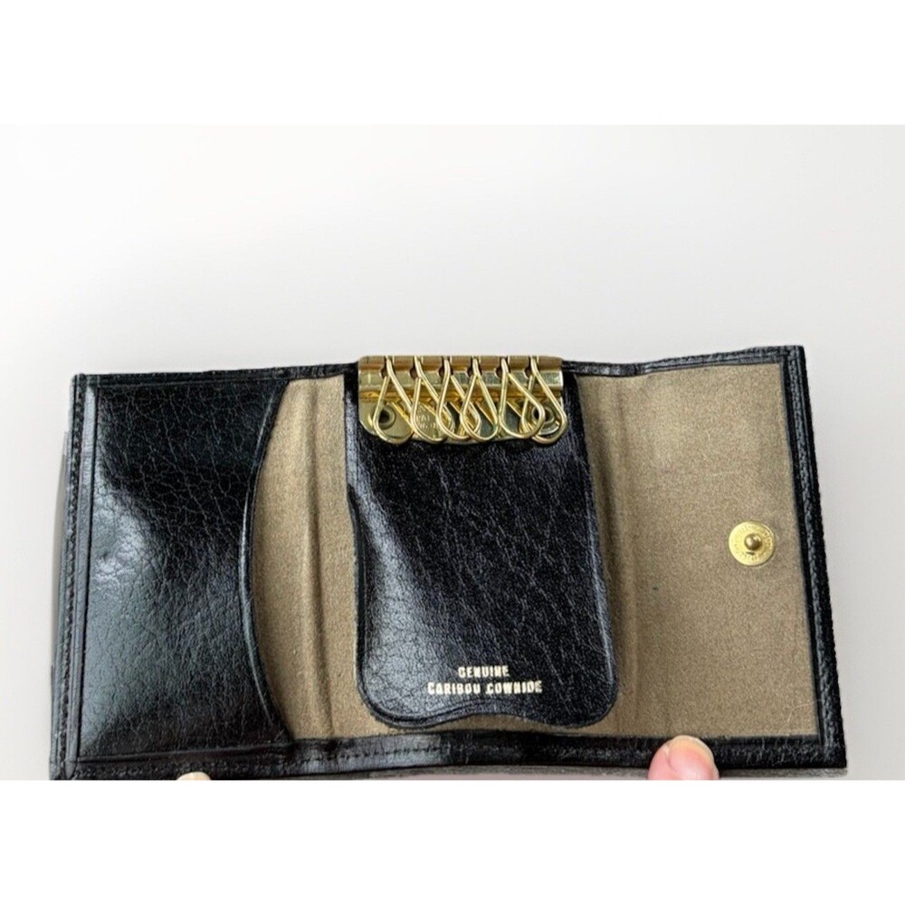 Black Key Case Holder Leather